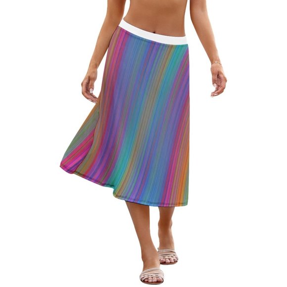 Rainbow pool skirt All Sizes - Picture 4 of 4